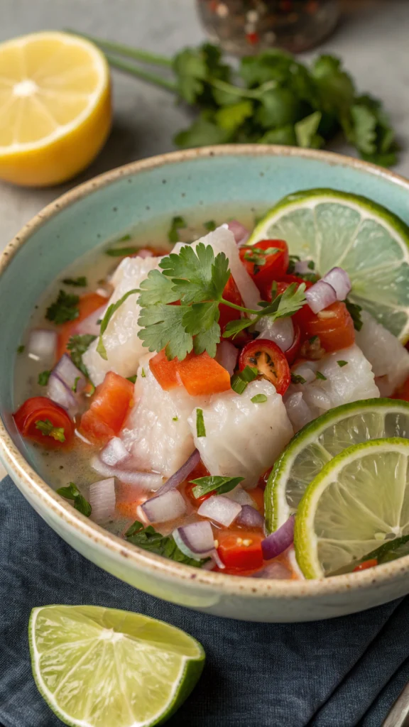 Ceviche de dorade