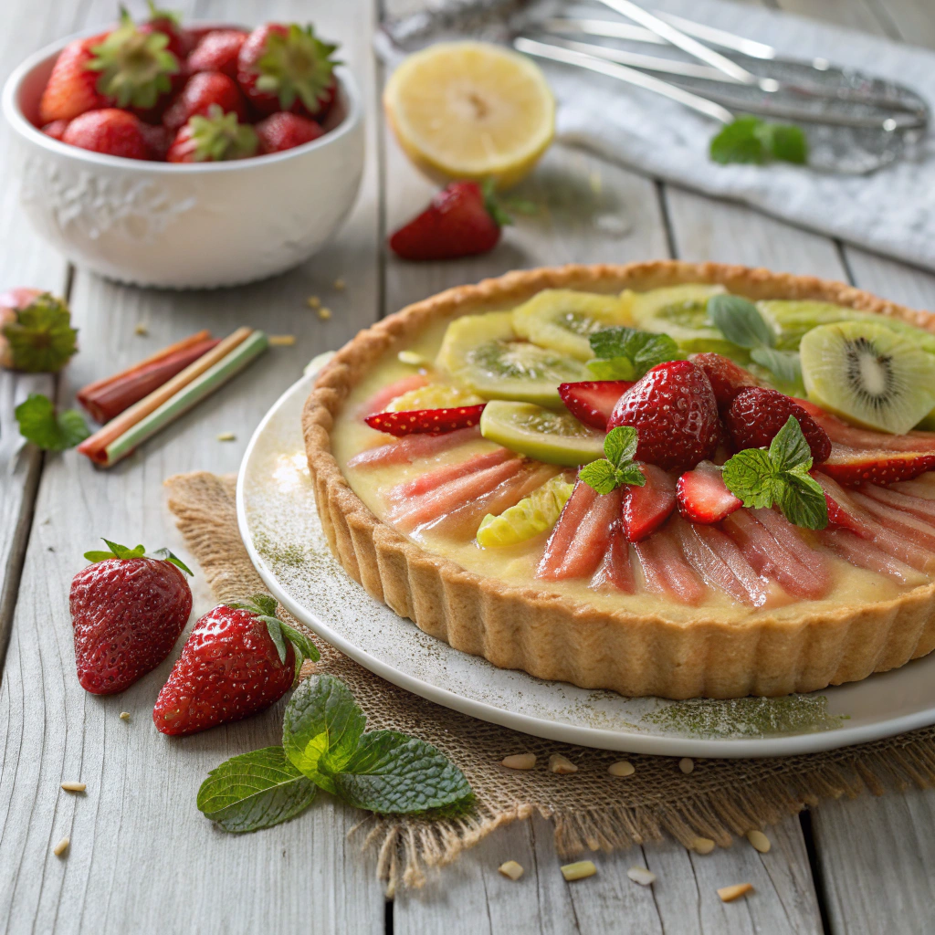 Tarte aux fruits de saison