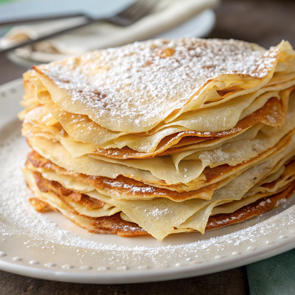 Millefeuille de Crêpes Croustillantes