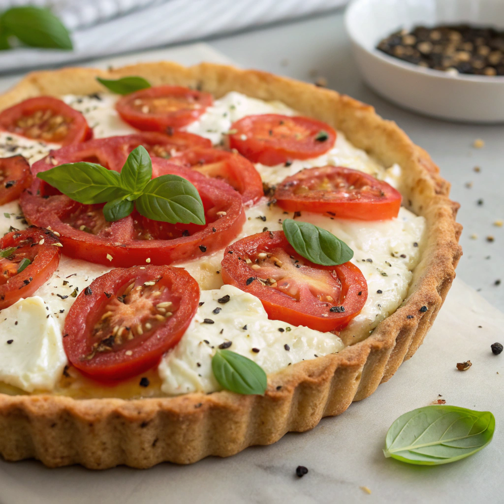 Tarte tomate chèvre